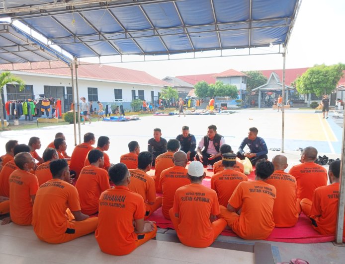 Kepala Kesatuan Pengamanan Rutan Karimun Luncurkan SWARNA, Wadah Aspirasi Langsung Warga Binaan secara berkelanjutan.