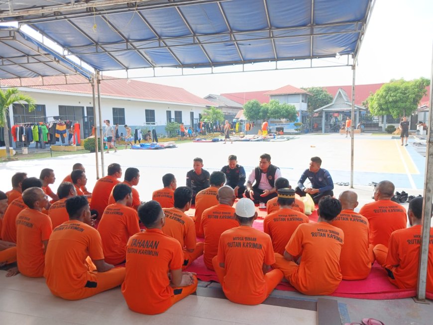 Kepala Kesatuan Pengamanan Rutan Karimun Luncurkan SWARNA, Wadah Aspirasi Langsung Warga Binaan secara berkelanjutan.