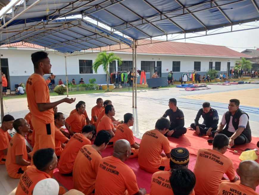 Kepala Kesatuan Pengamanan Rutan Karimun Luncurkan SWARNA, Wadah Aspirasi Langsung Warga Binaan secara berkelanjutan.
