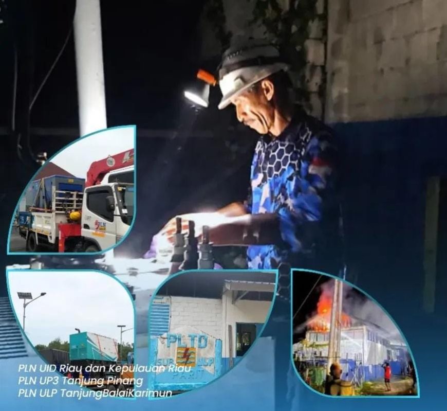 PT. PLN (Persero)  terapkan Managemen Daya  Darurat Di Karimun, Empat Mesin PLTD bukit Carok Alami Gangguan