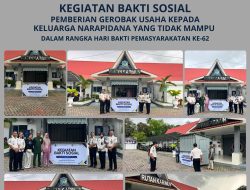Rutan Karimun Salurkan Bantuan Gerobak Usaha, Wujud Kepedulian bagi Keluarga Pidana