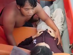 Viral !! Penumpang Speedboat Diduga Terjun ke Laut di Selat Beliah, Berhasil Diselamatkan